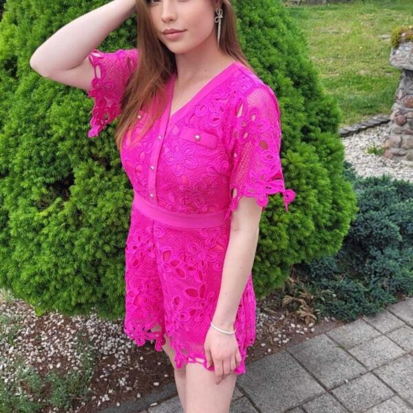 Kombinezon damski ażur