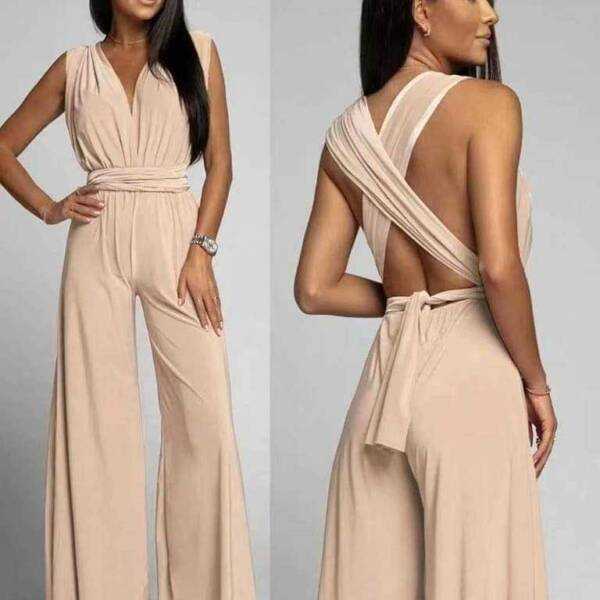 Kombinezon przekładane plecy