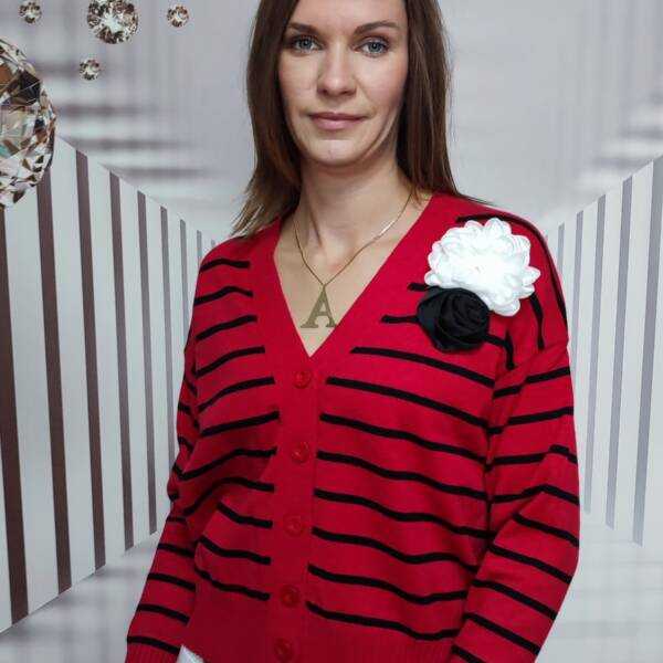 Sweter damski rozpinany LARA