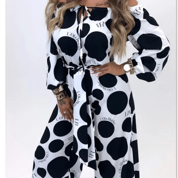 Kombinezon damski PREORDER new kropki
