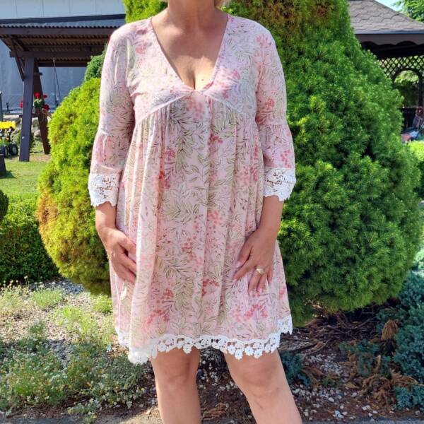 Sukienka damska wiskozowa łączka