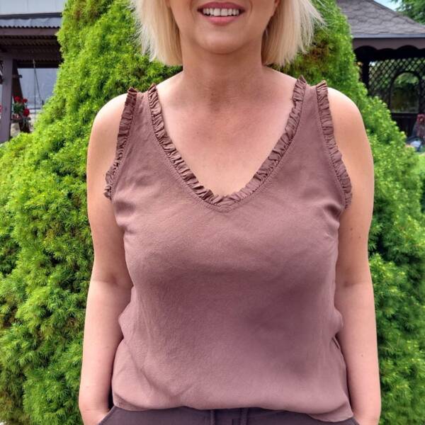 Bluzka damska na ramiączkach Uni