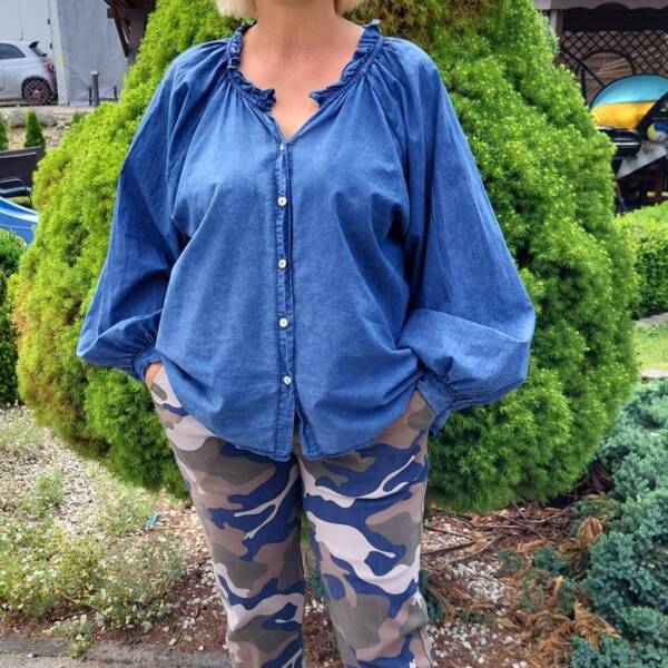 Spodnie damskie print moro Uni