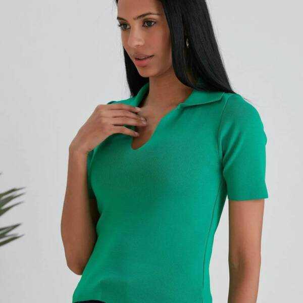 Bluzka damska T-shirt polo