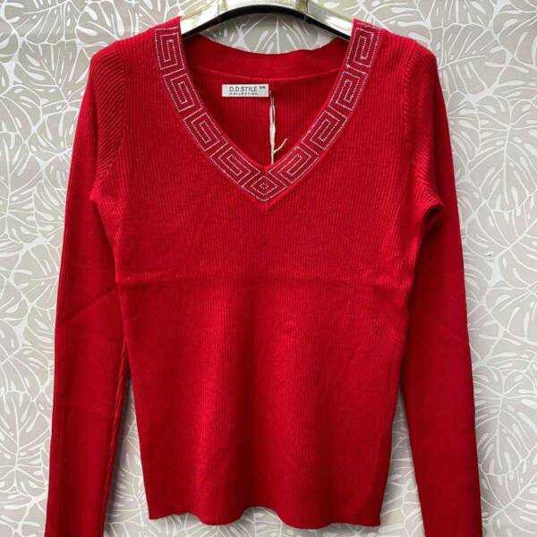 Sweter damski droga grecka