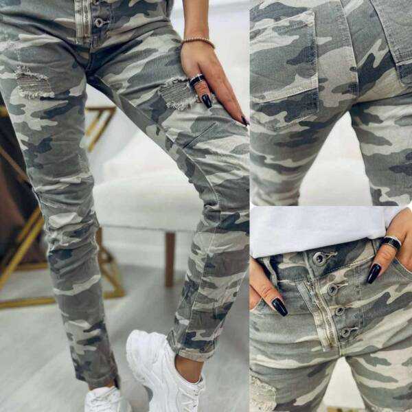 Spodnie damskie Moro