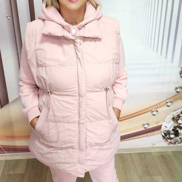 Kamizelka damska pikowana