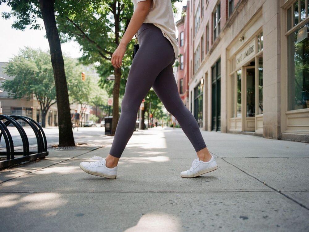 dopasowane legginsy sportowe