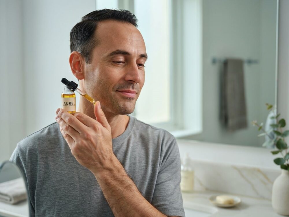 krople serum kosmetycznego